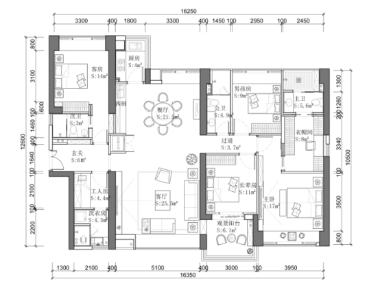 大户型豪宅装修如何做好布局规划？